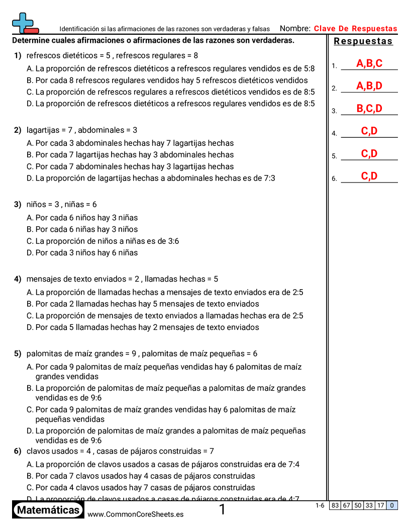 Ejercicios  de relaciones - identificacion-si-las-afirmaciones-de-las-razones-son-verdaderas-y-falsas worksheet